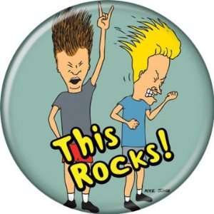    Beavis and Butthead This Rocks Button BT7580 Toys & Games