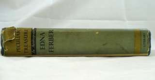   Peculiar Treasure Hardcover Book Autobiography Edna Ferber  