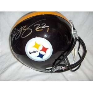  Duce Staley Signed Steelers Riddell Rep Helmet Sports 