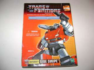Transformers G1 Commemorative reissue Sideswipe MIB  