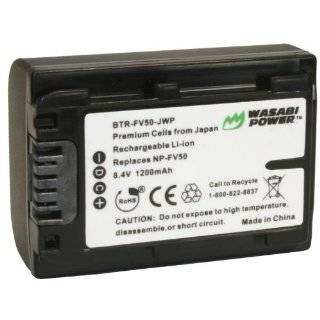  1200mAh NP FV30 / NP FV40 / NP FV50 Replacement Battery for Sony 