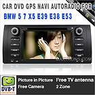 Car DVD GPS Navi Autoradio Headunit BMW E38 E39 E53 X5 PIP RDS Camera 