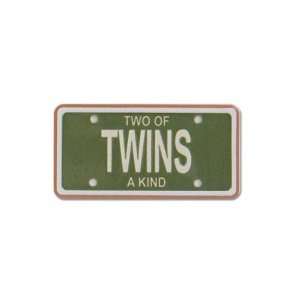  Twins Mini License Plate for Scrapbooking (01757) Arts 