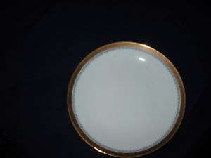  BAREUTHER Waldsassen dinner plates  GOLD TRIM ( 7 available)  