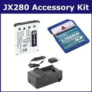 Fujifilm FinePix JX280 Digital Camera Accessory Kit includes SDM 141 
