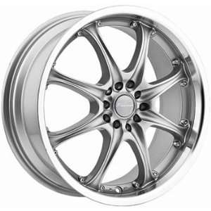  Panther Odessa 17x7 Silver Wheel / Rim 4x100 & 4x4.25 with 