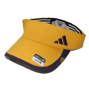   Stretch Fit Sun Visor   Yellow Navy (Size S M)