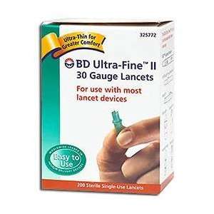  BD Ultra Fine II 30 Gauge Lancets