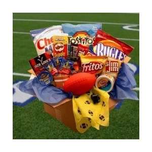 Touchdown Game Time Snacks Care Pakage Gift Basket  