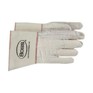  Boss White Double Palm Nap Out Glove Rubberized (121 