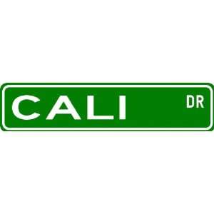  CALI Street Sign ~ Personalized Family Lastname Sign 