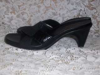 Black DONALD J PLINER ~Toya~Heels Sandals Size 8.5  