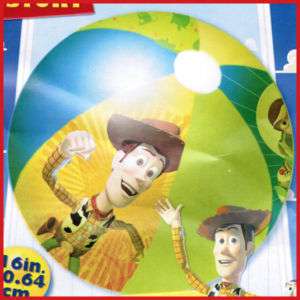 Toy Story Woody & Buzz 16 Inflatable Beach/Water Ball  