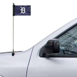  MLB Detroit Tigers Navy Blue Antenna Flag Sports 