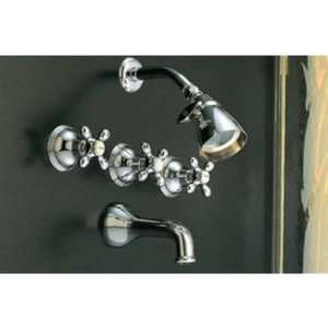   Polished Nickel St.Lawrence Tub and Shower Set P0352