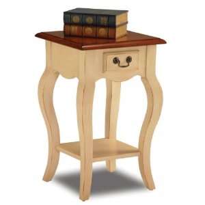  Ivory Square Side Table (Ivory) (2H x 13W x 13D 