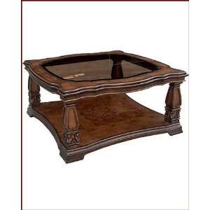   Glass Top Coffee Table Wood Top Torricella FA 288 10
