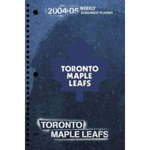  Toronto Maple Leafs 2004 05 Academic Weekly Planner 