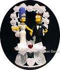 items in Wedding Cake Toppers Top Custom Homer Marge Simpsons store on 