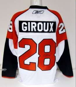 Claude Giroux Autographed Philadelphia Flyers Reebok Jersey SI  