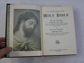   EDITION OF THE HOLY BIBLE (ill.) Catholic Book Publishing 1957  