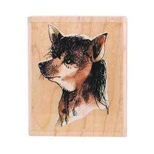  Chinese Crested Rubber Stamp Arts, Crafts & Sewing