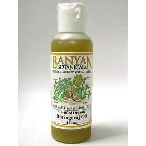  Banyan Trading Co. Bhringaraj Oil Organic 4oz Health 