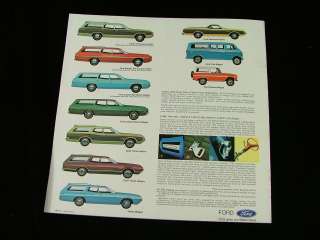 1972 Ford Gran Torino Wagons Wagonmaster Brochure  