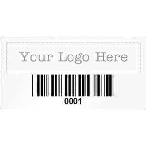   Barcode, 1.5 x 3 Gloss Paper (removable) FDA Ready