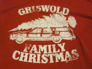   VACATION NATIONAL LAMPOON GRISWOLD STATION WAGON TREE MEN T SHIRT(2XL