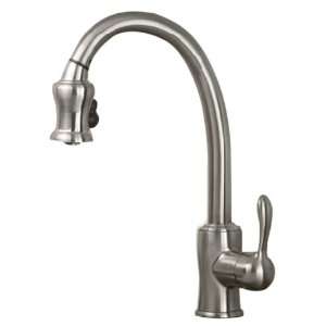  Pegasus FP0A4023BNV Livia Pull Out Spray Kitchen Faucet 