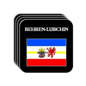   Western Pomerania)   BEHREN LUBCHIN Set of 4 Mini Mousepad Coasters