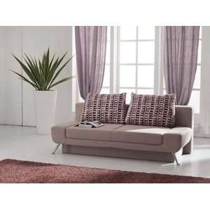  Sofa Bed 8201 Beige Fabric by ESF