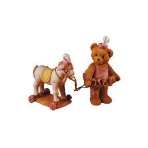 Tonya Friends Are Bear Essentials Girl with horse figurine Item 