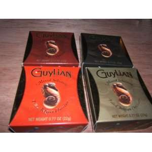 Guylian Belgium Gourmet Chocolate ~ 4 / .77 Boxes  Grocery 