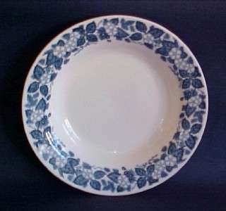 Royal China OLD ENGLISH BLUE Rim Soup Bowl  