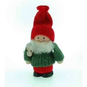  Tomte Santa with Logs of Wood