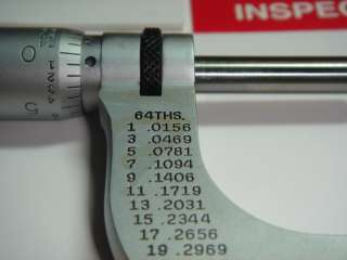   NOS IOB NEW Machinist Measuring Tool USA RARE 049659500240  