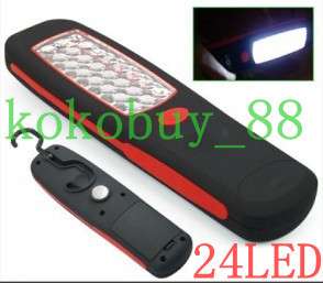   NEW 24LED Practical Portable Tool Light Plastic Flashlight Fashion
