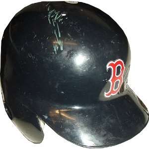  Jed Lowrie #12 Red Sox 2010 Game Worn Batting Helmet (MLB 