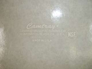 Cambro CamTray Serving Cafeteria Tray Fiberglass LOT 5  