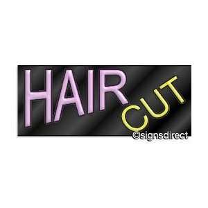  HAIR CUT Neon Sign