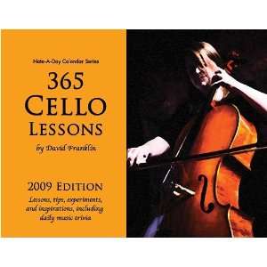   Calendar 365 Cello Lessons by David Franklin Musical Instruments