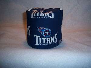 Toilet Paper Spare Roll Cover made from TENNESSEE TITANS fabric  