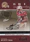 Thomas Clayton 2007 Playoff Contenders Rookie Ticket Auto card #228 