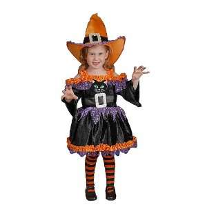   Toddler Cat Witch   Toddler T4 By Dress Up America Toys & Games