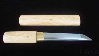 Razor Sharp Hand Forged Japanese Sword Bamboo Tanto  