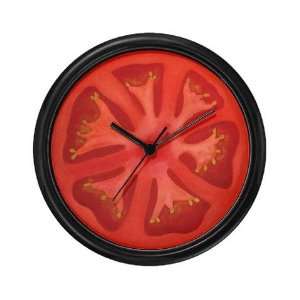  Tomato Food Wall Clock by 