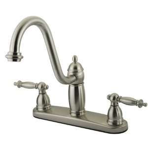  Princeton Brass PKB7118TLLS 8 inch center kitchen faucet 