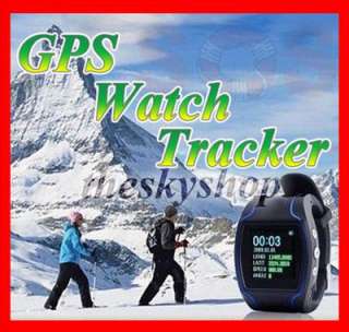 LCD Quad Band GPS GSM GPRS Cellphone Wrist Watch NEW  